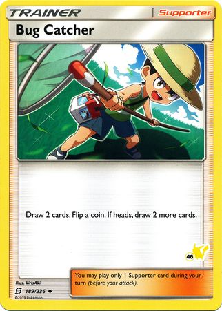 Bug Catcher (189/236) (Pikachu Stamp #46) [Battle Academy 2020] | Devastation Store