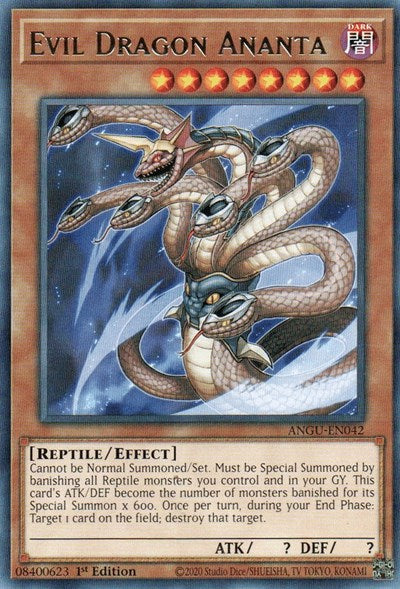 Evil Dragon Ananta (Rare) [ANGU-EN042] Rare | Devastation Store