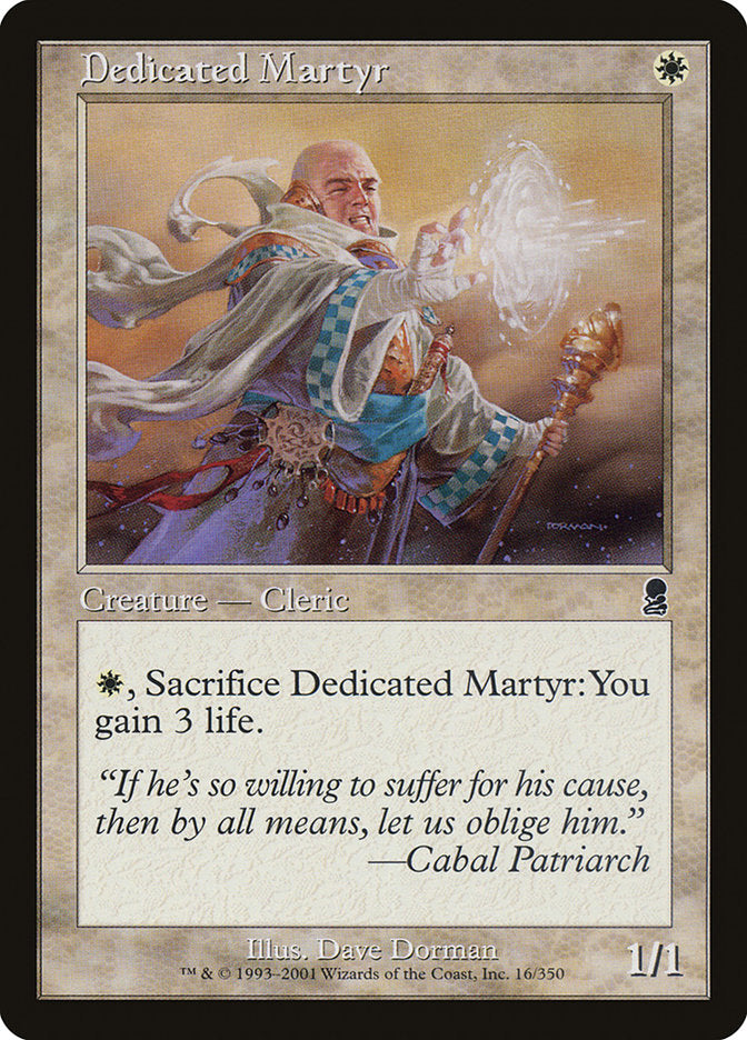 Dedicated Martyr [Odyssey] | Devastation Store