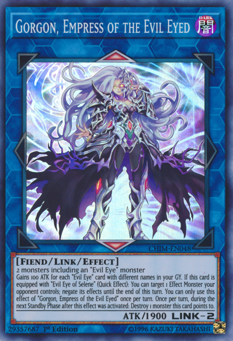 Gorgon, Empress of the Evil Eyed [CHIM-EN048] Super Rare | Devastation Store