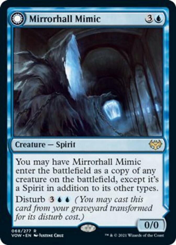 Mirrorhall Mimic // Ghastly Mimicry [Innistrad: Crimson Vow] | Devastation Store