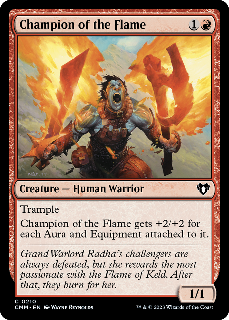 Champion of the Flame [Commander Masters] | Devastation Store