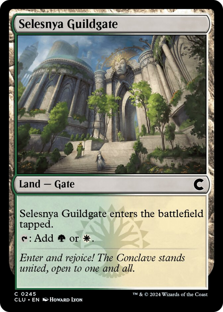 Selesnya Guildgate [Ravnica: Clue Edition] | Devastation Store