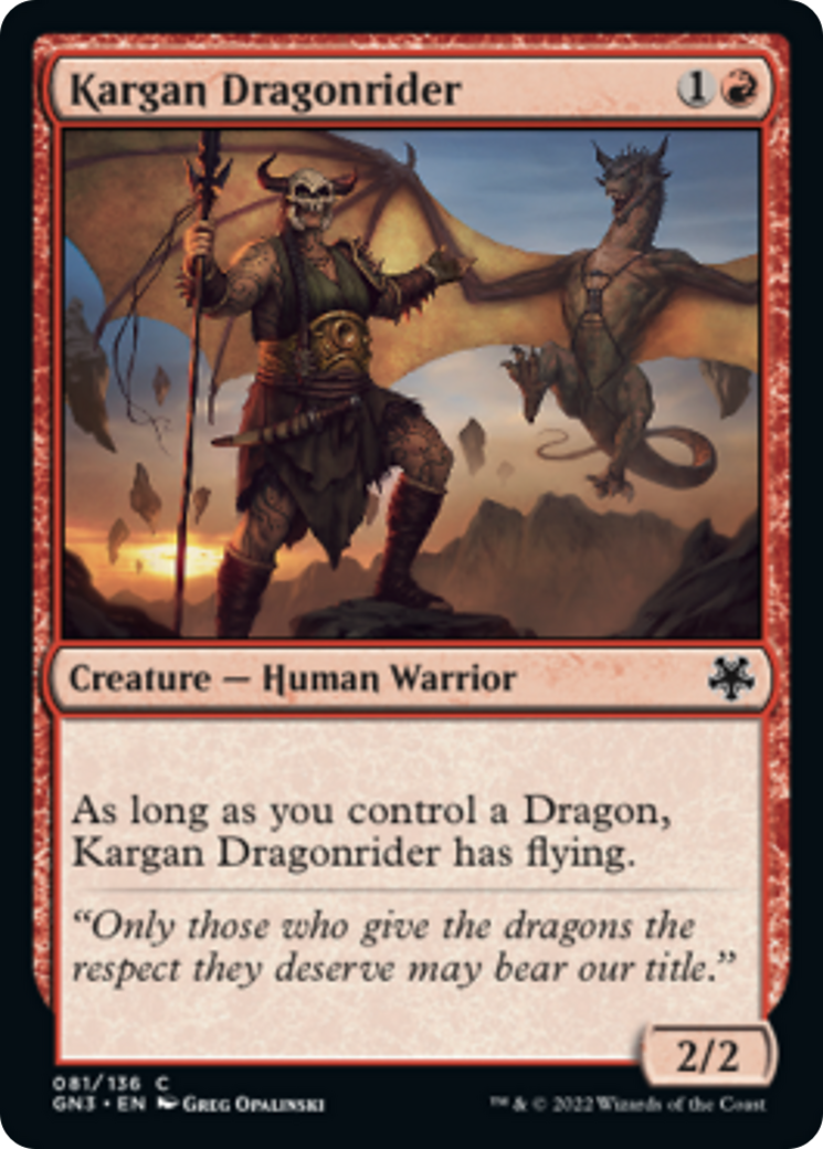 Kargan Dragonrider [Game Night: Free-for-All] | Devastation Store