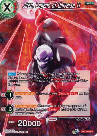 Jiren, Legend of Universe 11 [EX13-02] | Devastation Store