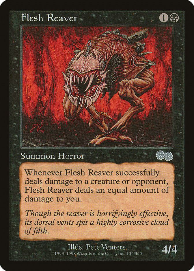 Flesh Reaver [Urza's Saga] | Devastation Store