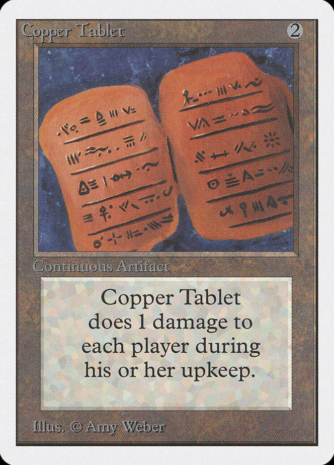 Copper Tablet [Unlimited Edition] | Devastation Store