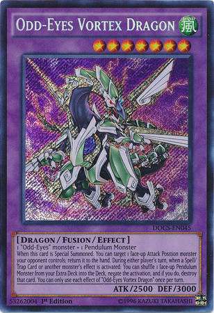 Odd-Eyes Vortex Dragon [DOCS-EN045] Secret Rare | Devastation Store
