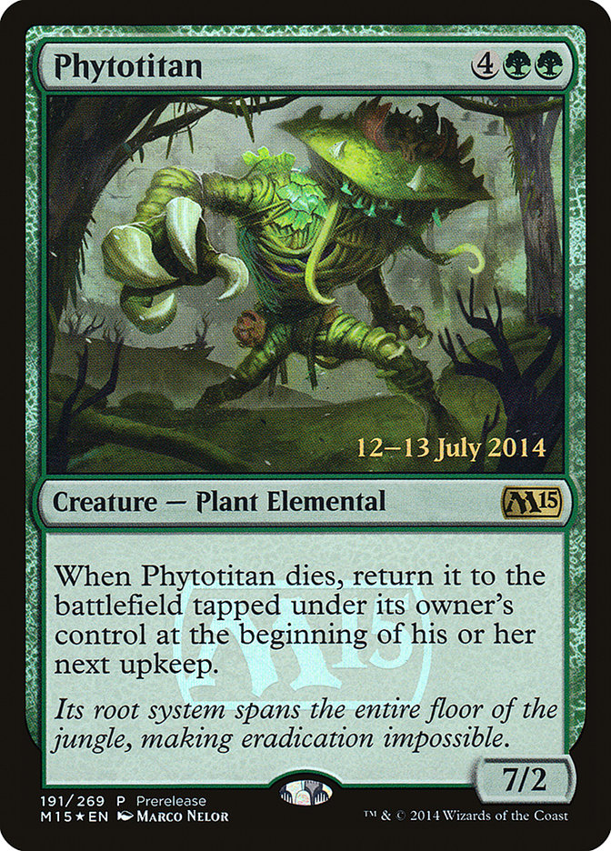 Phytotitan [Magic 2015 Prerelease Promos] - Devastation Store | Devastation Store