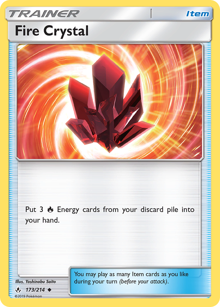 Fire Crystal (173/214) [Sun & Moon: Unbroken Bonds] | Devastation Store