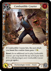 Combustible Courier (Red) [CRU109] 1st Edition Normal - Devastation Store | Devastation Store