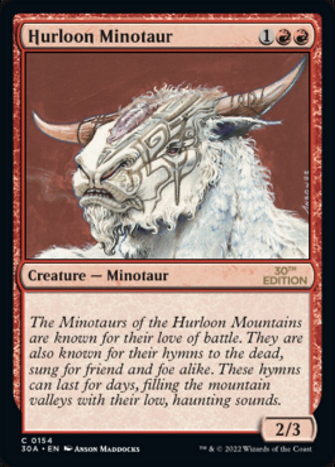 Hurloon Minotaur [30th Anniversary Edition] | Devastation Store