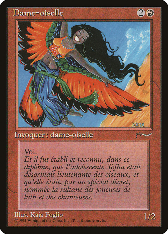 Bird Maiden (French) - "Dame-oiselle" [Renaissance] | Devastation Store