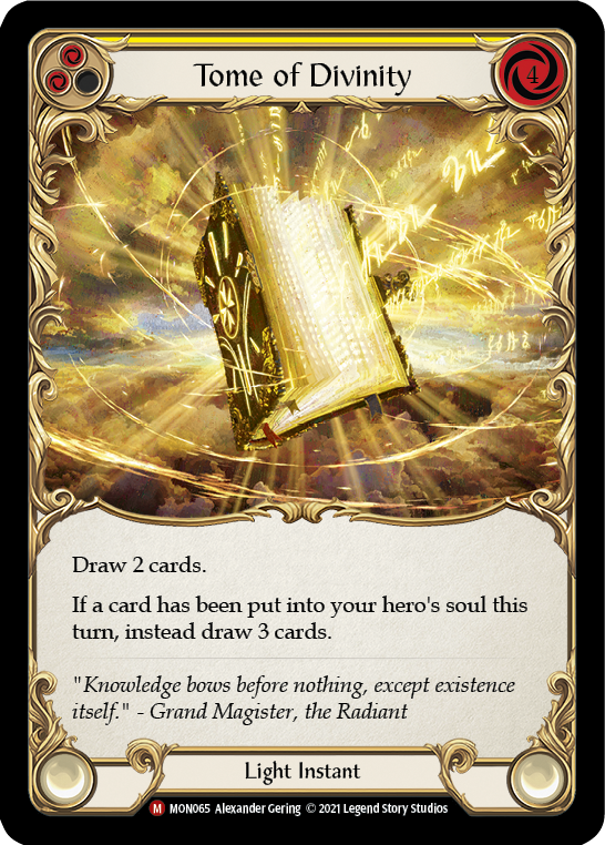Tome of Divinity [MON065] 1st Edition Normal - Devastation Store | Devastation Store