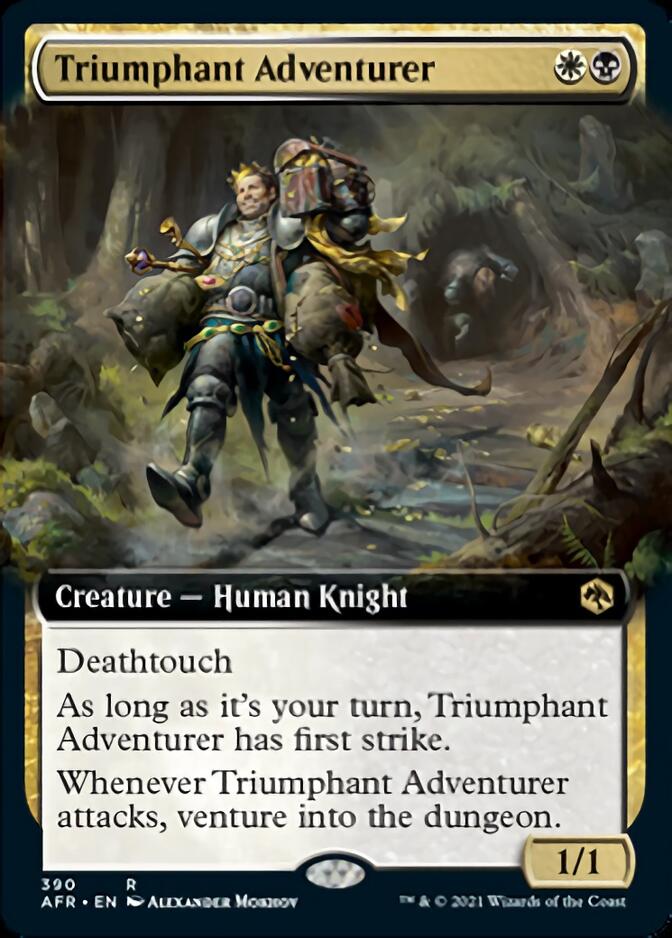 Triumphant Adventurer (Extended) [Dungeons & Dragons: Adventures in the Forgotten Realms] | Devastation Store