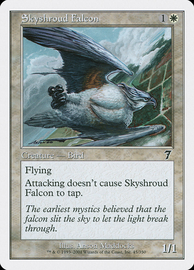 Skyshroud Falcon [Seventh Edition] | Devastation Store