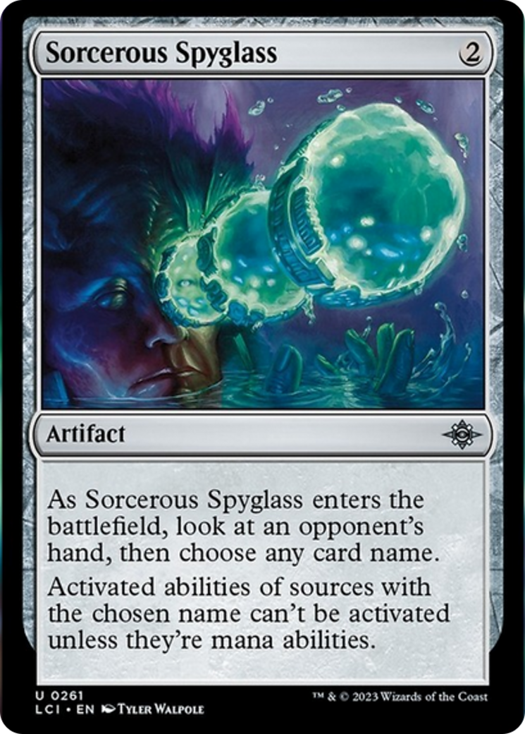 Sorcerous Spyglass [The Lost Caverns of Ixalan] | Devastation Store