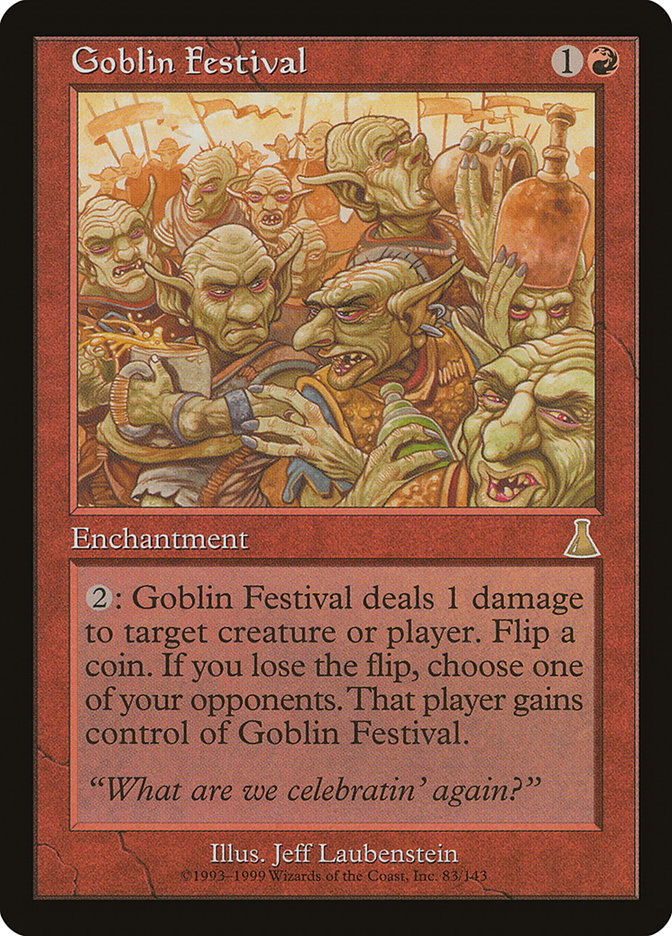 Goblin Festival [Urza's Destiny] | Devastation Store