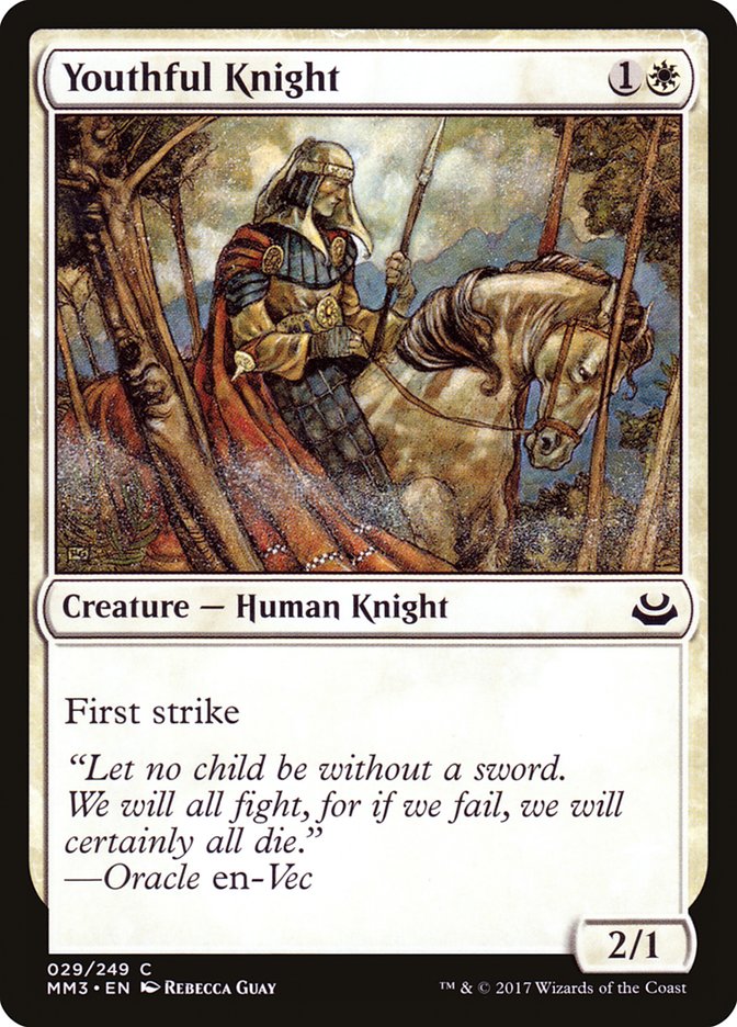 Youthful Knight [Modern Masters 2017] - Devastation Store | Devastation Store