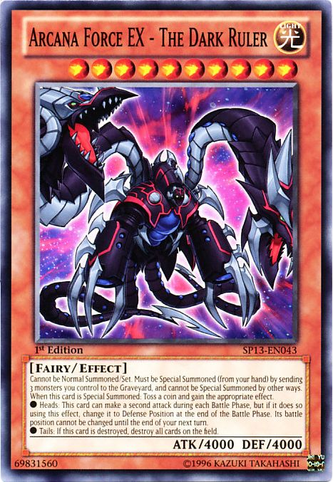 Arcana Force EX - The Dark Ruler [SP13-EN043] Common | Devastation Store