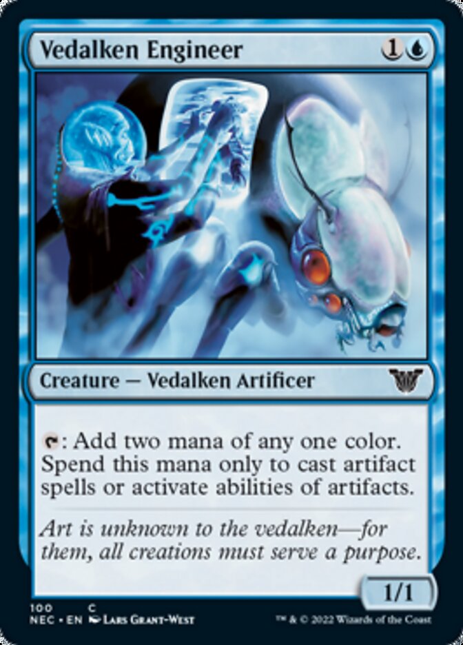 Vedalken Engineer [Kamigawa: Neon Dynasty Commander] | Devastation Store