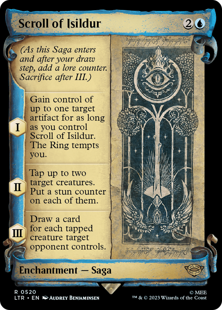 Scroll of Isildur [The Lord of the Rings: Tales of Middle-Earth Showcase Scrolls] | Devastation Store
