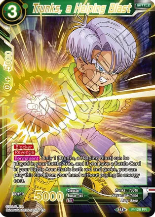 Trunks, a Helping Blast (Gold Stamped) [P-128] | Devastation Store