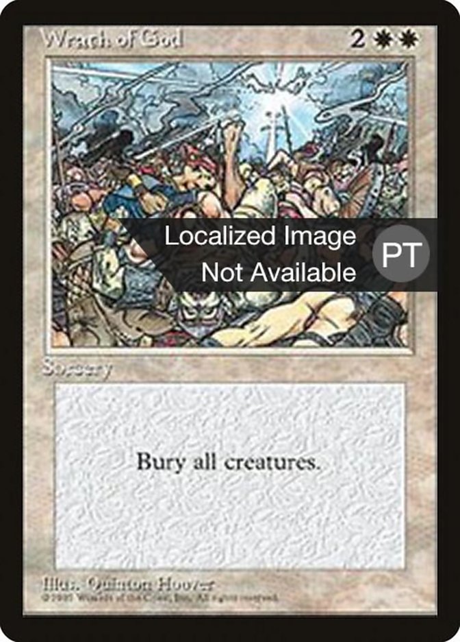 Wrath of God [Fourth Edition (Foreign Black Border)] | Devastation Store