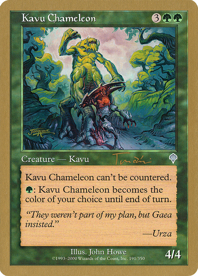 Kavu Chameleon (Jan Tomcani) [World Championship Decks 2001] | Devastation Store