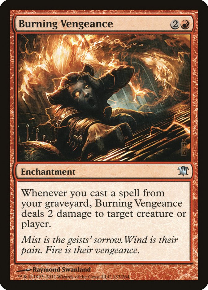 Burning Vengeance [Innistrad] | Devastation Store