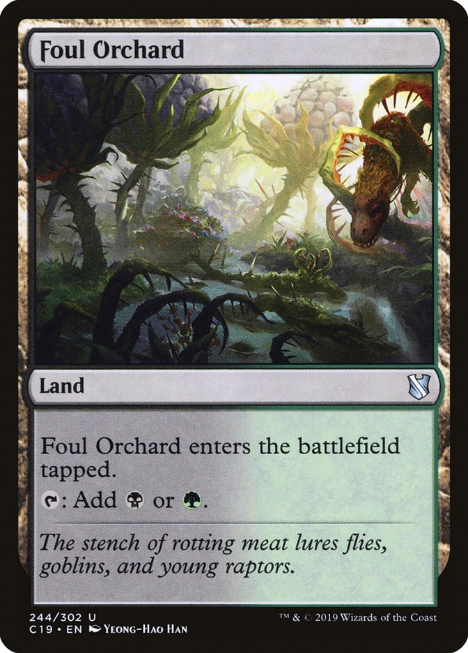 Foul Orchard [Commander 2019] | Devastation Store