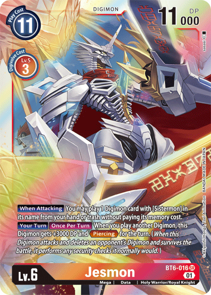 Jesmon [BT6-016] [Double Diamond] | Devastation Store