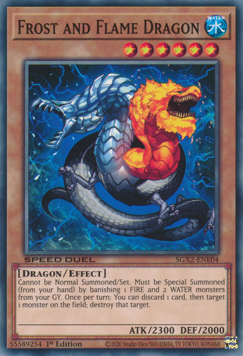 Frost and Flame Dragon [SGX2-ENE04] Common | Devastation Store