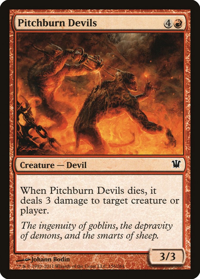 Pitchburn Devils [Innistrad] | Devastation Store