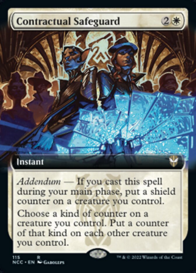 Contractual Safeguard (Extended Art) [Streets of New Capenna Commander] | Devastation Store