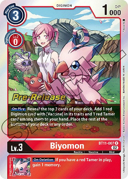 Biyomon [BT11-007] [Dimensional Phase Pre-Release Promos] | Devastation Store