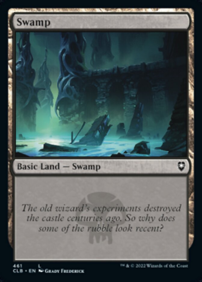 Swamp (461) [Commander Legends: Battle for Baldur's Gate] | Devastation Store