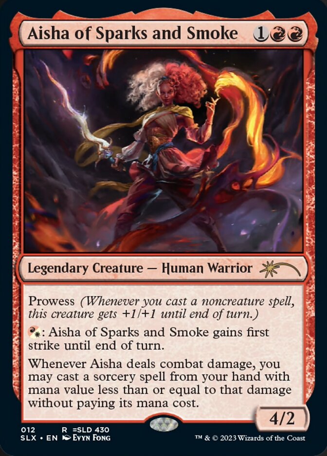 Aisha of Sparks and Smoke [Secret Lair: Universes Within] | Devastation Store
