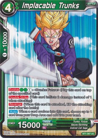 Implacable Trunks [BT1-067] | Devastation Store