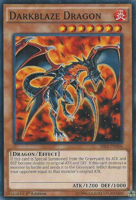 Darkblaze Dragon [SR02-EN006] Common | Devastation Store