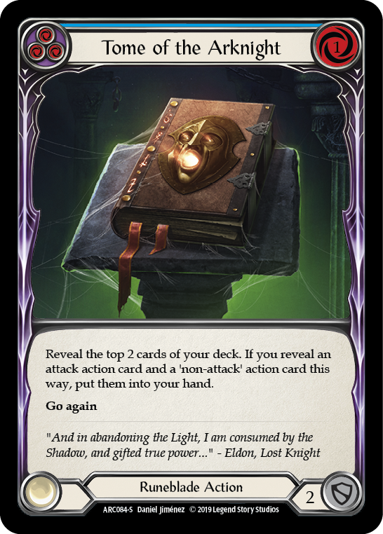 Tome of the Arknight [ARC084-S] 1st Edition Rainbow Foil - Devastation Store | Devastation Store