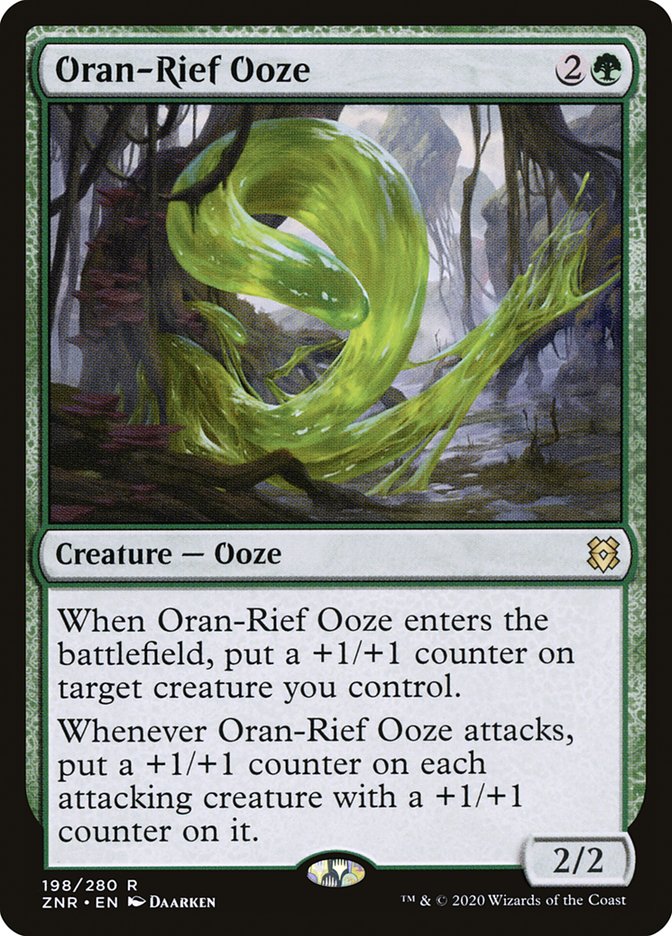 Oran-Rief Ooze [Zendikar Rising] | Devastation Store