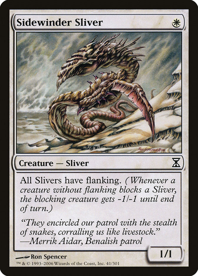 Sidewinder Sliver [Time Spiral] | Devastation Store