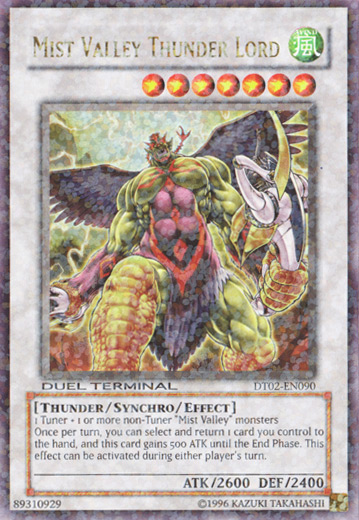 Mist Valley Thunder Lord [DT02-EN090] Ultra Rare | Devastation Store