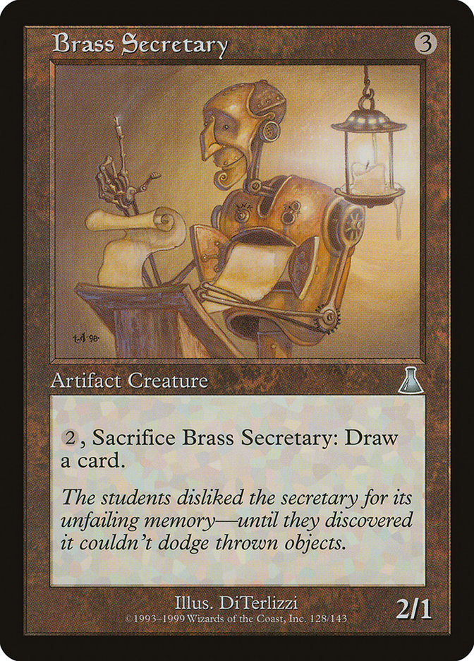 Brass Secretary [Urza's Destiny] | Devastation Store