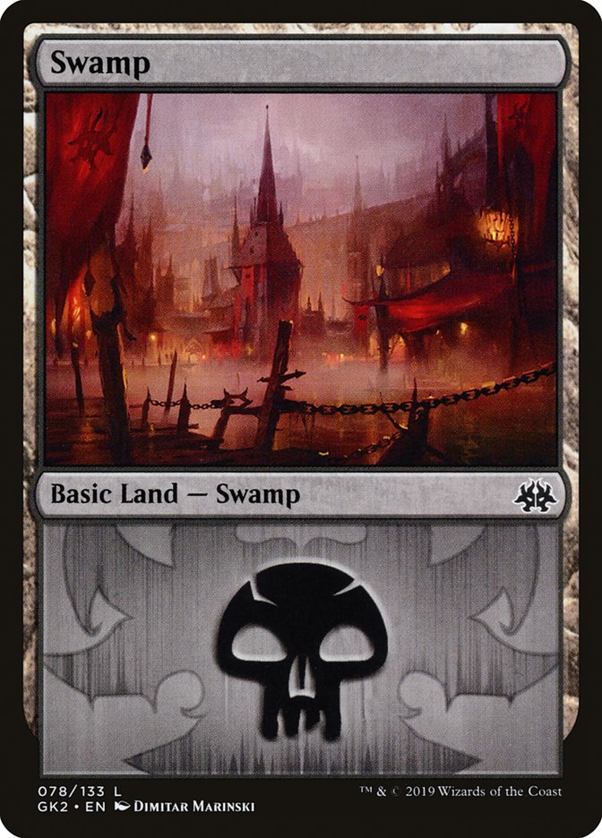 Swamp (78) [Ravnica Allegiance Guild Kit] | Devastation Store