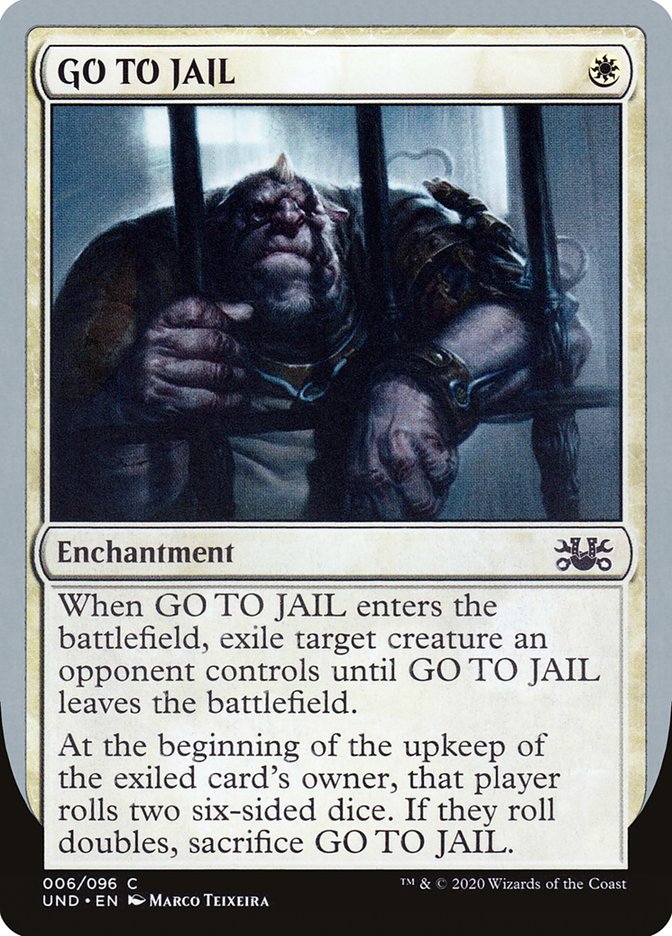 GO TO JAIL [Unsanctioned] | Devastation Store
