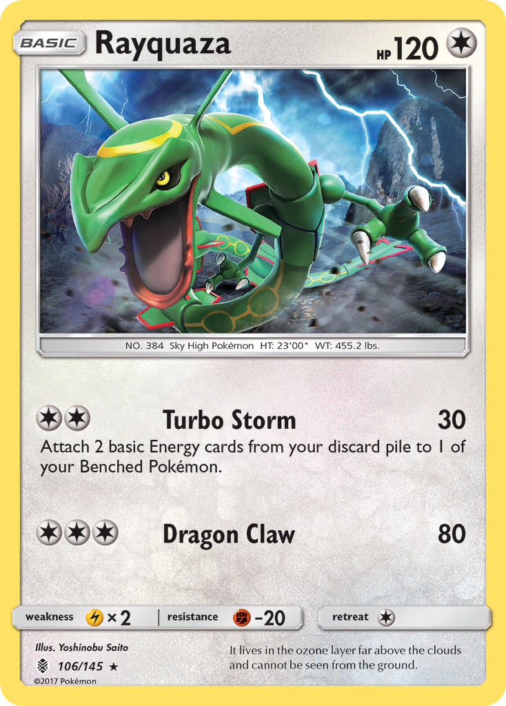 Rayquaza (106/145) [Sun & Moon: Guardians Rising] | Devastation Store