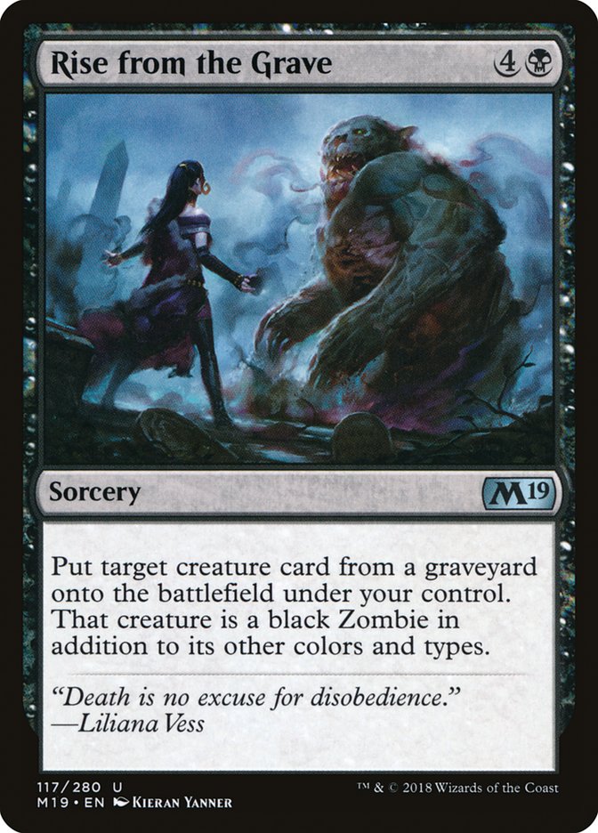 Rise from the Grave [Core Set 2019] | Devastation Store