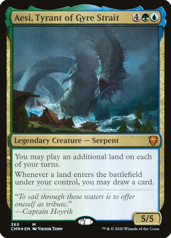 Aesi, Tyrant of Gyre Strait [Commander Legends] | Devastation Store